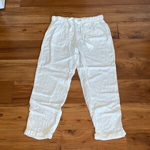 Cynthia Rowley White Casual Bottoms